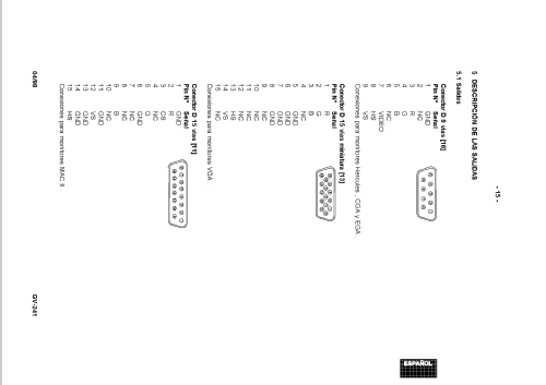 Monitor Pattern Generator GV-241; Promax; Barcelona (ID = 1344921) Equipment