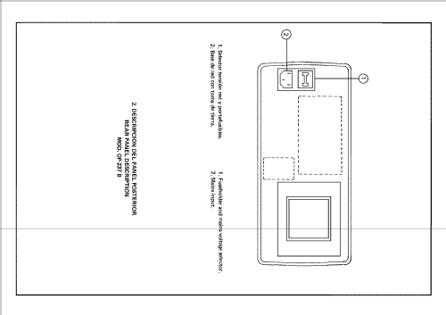 Osciloscopio OP-237-B; Promax; Barcelona (ID = 1354206) Equipment