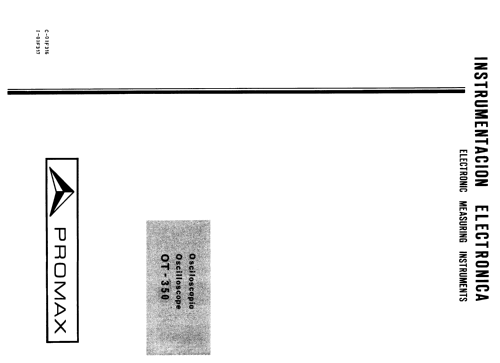 Osciloscopio OT-350; Promax; Barcelona (ID = 2433445) Equipment