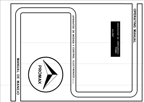 Transistómetro AS-500 ; Promax; Barcelona (ID = 758239) Ausrüstung