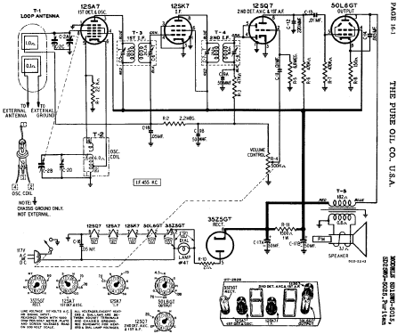 5015 Ch= 5D15WG; Pure Oil Corp.; (ID = 429598) Radio