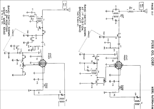 504 Ch= 6A35WG; Pure Oil Corp.; (ID = 429607) Radio