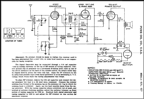 516 ; Pure Oil Corp.; (ID = 401737) Radio