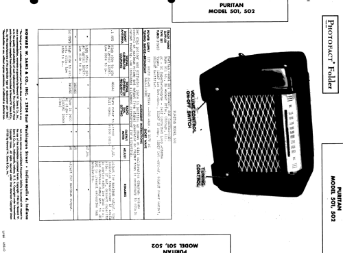 5D15WG-501 ; Pure Oil Corp.; (ID = 505468) Radio