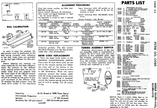 5D15WG-501X ; Pure Oil Corp.; (ID = 429601) Radio