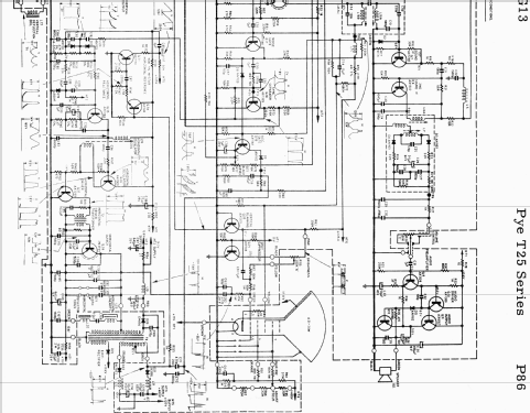 Pye Twelve 12F-1 Ch= T25 series; Pye Industries Ltd (ID = 2560776) Televisión