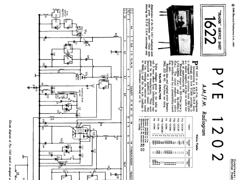 1202; Pye Ltd., Radio (ID = 1331331) Radio