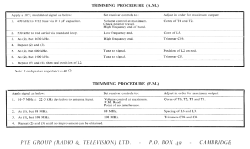 1375; Pye Ltd., Radio (ID = 1240441) Radio