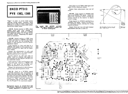 1385; Pye Ltd., Radio (ID = 2295616) Radio