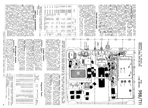 LV30; Pye Ltd., Radio (ID = 2279228) Television