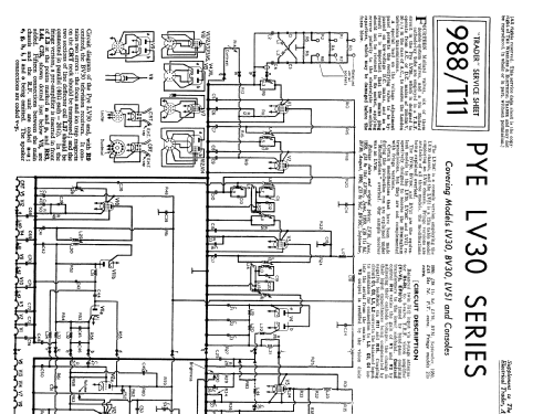 LV30/F; Pye Ltd., Radio (ID = 2336088) Television