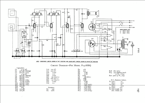 P131MBQ; Pye Ltd., Radio (ID = 558578) Radio