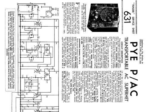 P/AC ; Pye Ltd., Radio (ID = 1256703) Radio