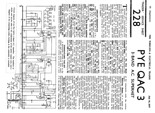 Q.AC3 ; Pye Ltd., Radio (ID = 1037468) Radio