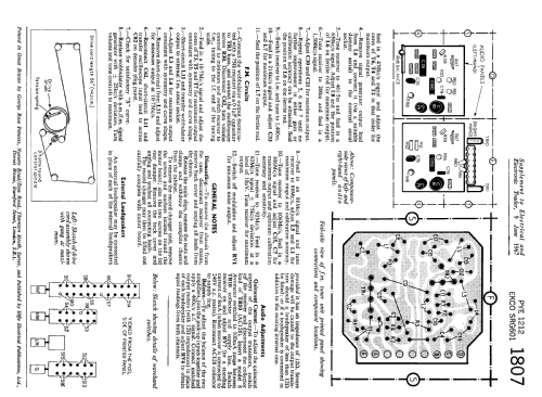 Stereo Radiogram 1212; Pye Ltd., Radio (ID = 2308591) Radio