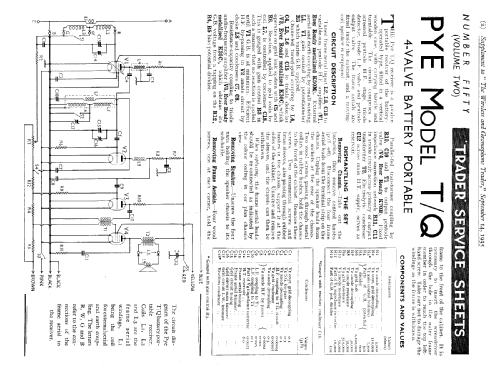 T/Q; Pye Ltd., Radio (ID = 1016164) Radio