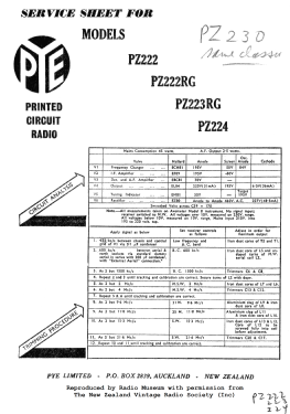 Messenger PZ230; Pye N.Z. Ltd.; Waihi (ID = 2830589) Radio
