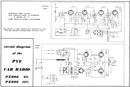 Model 809 PZ809; Pye N.Z. Ltd.; Waihi (ID = 3037587) Radio