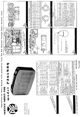 PZ65MBQ; Pye N.Z. Ltd.; Waihi (ID = 2889916) Radio