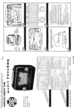 PZ75MBQ; Pye N.Z. Ltd.; Waihi (ID = 2889609) Radio