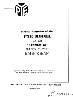 Stereo 40 40SG; Pye N.Z. Ltd.; Waihi (ID = 2951439) Radio