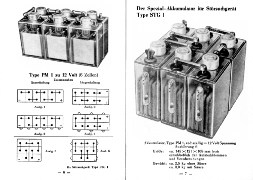 Blei-Akkumulator PM1; Quaiser, D., Dresden (ID = 1892423) Power-S