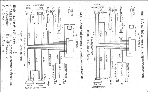 Autoradio mit Cassettenspieler ACR 4301; QUELLE GmbH (ID = 1570537) Car Radio