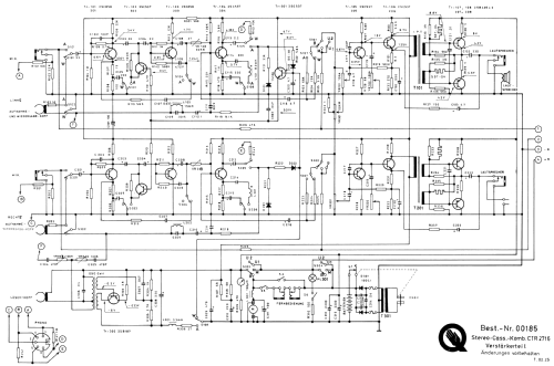 Universum-Stereo-Cassetten-Radio-Kombination CTR2716 Best. Nr. 00185; QUELLE GmbH (ID = 905331) Radio