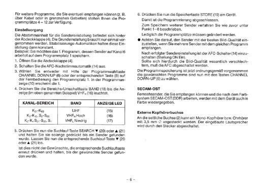 FK1006 CTV-1477SG; QUELLE GmbH (ID = 1174445) Television