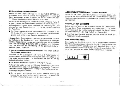 Radio-Recorder CTR 2386; QUELLE GmbH (ID = 1391395) Radio