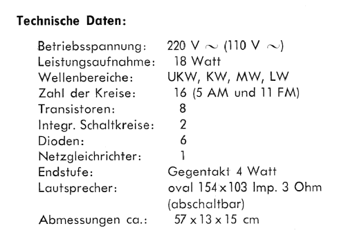 Senator Volltransistor W 303 Artikel Nr. 05793; QUELLE GmbH (ID = 2378626) Radio