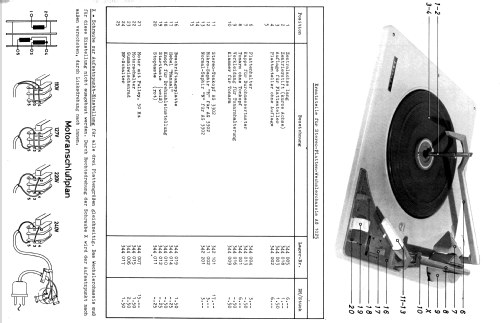 Simonetta-Musikschrank AF634 Art.-Nr. 06535; QUELLE GmbH (ID = 639585) Radio