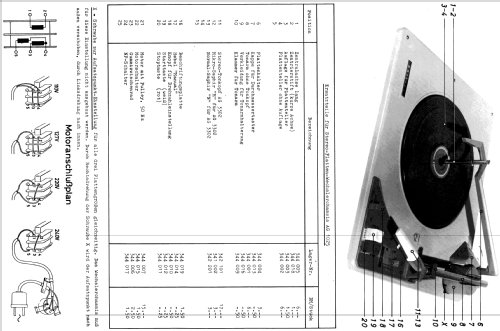 Simonetta-Vollstereo-Konzertschrank Art.-Nr. 06536 & 06537 Ch= W354ST; QUELLE GmbH (ID = 640690) Radio