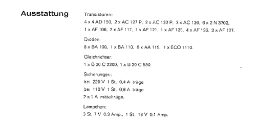 Stereon 110; QUELLE GmbH (ID = 2378869) Radio