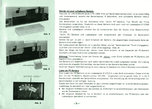 Universum 4-Band-Radio-Cassetten-Kombination CTR 2369 Best.-Nr. 002. 494 4; QUELLE GmbH (ID = 2592854) Radio