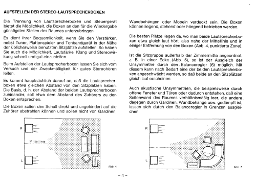 Universum Dynamic's System HiFi 2500 Bestell-No.: 012.391; QUELLE GmbH (ID = 2113562) Ampl/Mixer