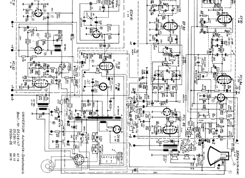 Universum GT 15; QUELLE GmbH (ID = 482672) Television