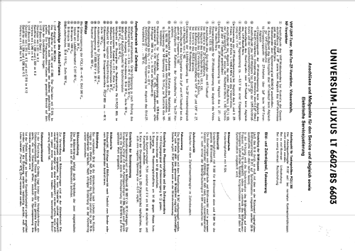 Universum LT-6602 Bestell Nr. 03632; QUELLE GmbH (ID = 1574004) Television