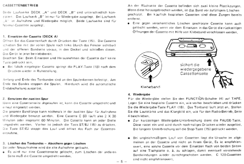 Universum Midi HI-FI VTCF 1006 ; QUELLE GmbH (ID = 2401869) Radio