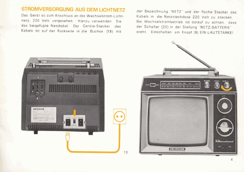 Universum SK 992-75 ; QUELLE GmbH (ID = 2942005) TV Radio