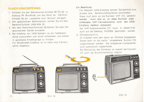 Universum SK 992-75 ; QUELLE GmbH (ID = 2942015) TV Radio