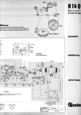 Universum TR862 Ch= R14Q Best.-Nr. 09360 ; QUELLE GmbH (ID = 3100943) Radio