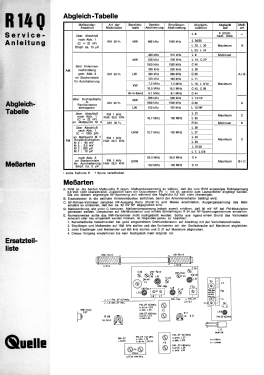 Universum TR862 Ch= R14Q Best.-Nr. 09360 ; QUELLE GmbH (ID = 3100944) Radio