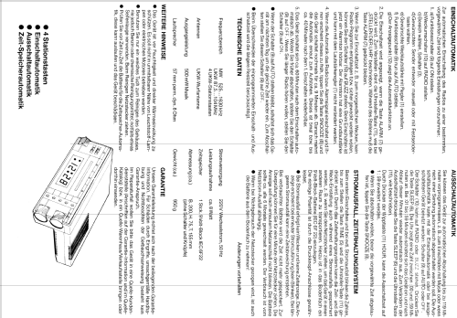 UR 1003; QUELLE GmbH (ID = 1275203) Radio