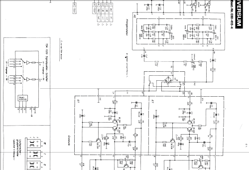 Universum Verstärker LV896 Best.Nr. 030-415-4; QUELLE GmbH (ID = 2454415) Ampl/Mixer