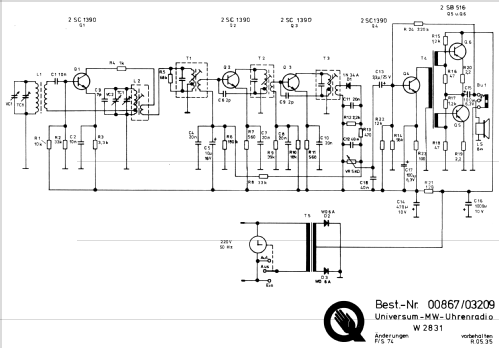 W2831; QUELLE GmbH (ID = 914152) Radio