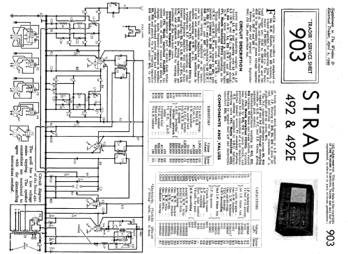 Strad 492; R.M.Electric, (ID = 2275443) Radio