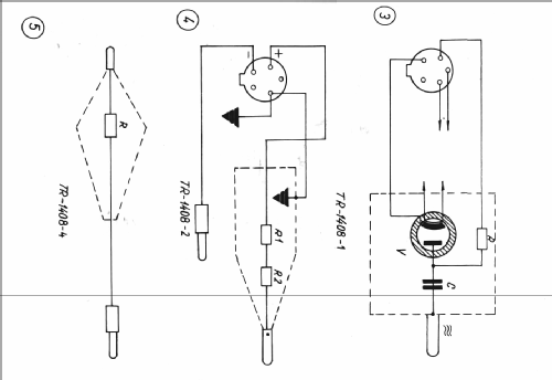 HT and HV VT Voltmeter TR-1408; Radelkis Ktsz.; (ID = 1810185) Equipment