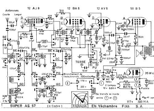 Super-As 57; Radialva, Véchambre (ID = 2249776) Radio