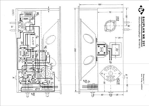 Allstrom-Kleinempfänger RA1161U; Radio Amateur, (ID = 2652590) Radio